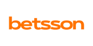 Logo de Betsson, puesto 10 entre las mejores casas de apuestas deportivas de Perú